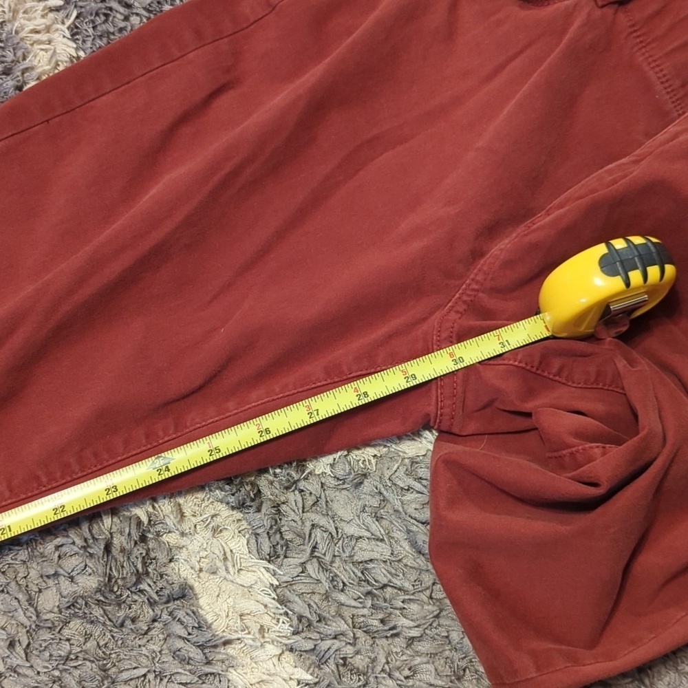 Apt. 9 Straight Leg Elastic Waist Pant Soft and Stretchy Rust colored Size 12 - Picture 8 of 8